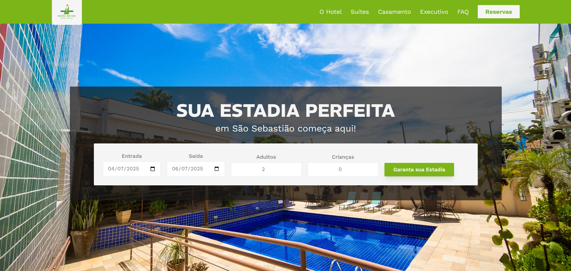 Hotel do Sol Executive — Hospitalidade & Hospedagem